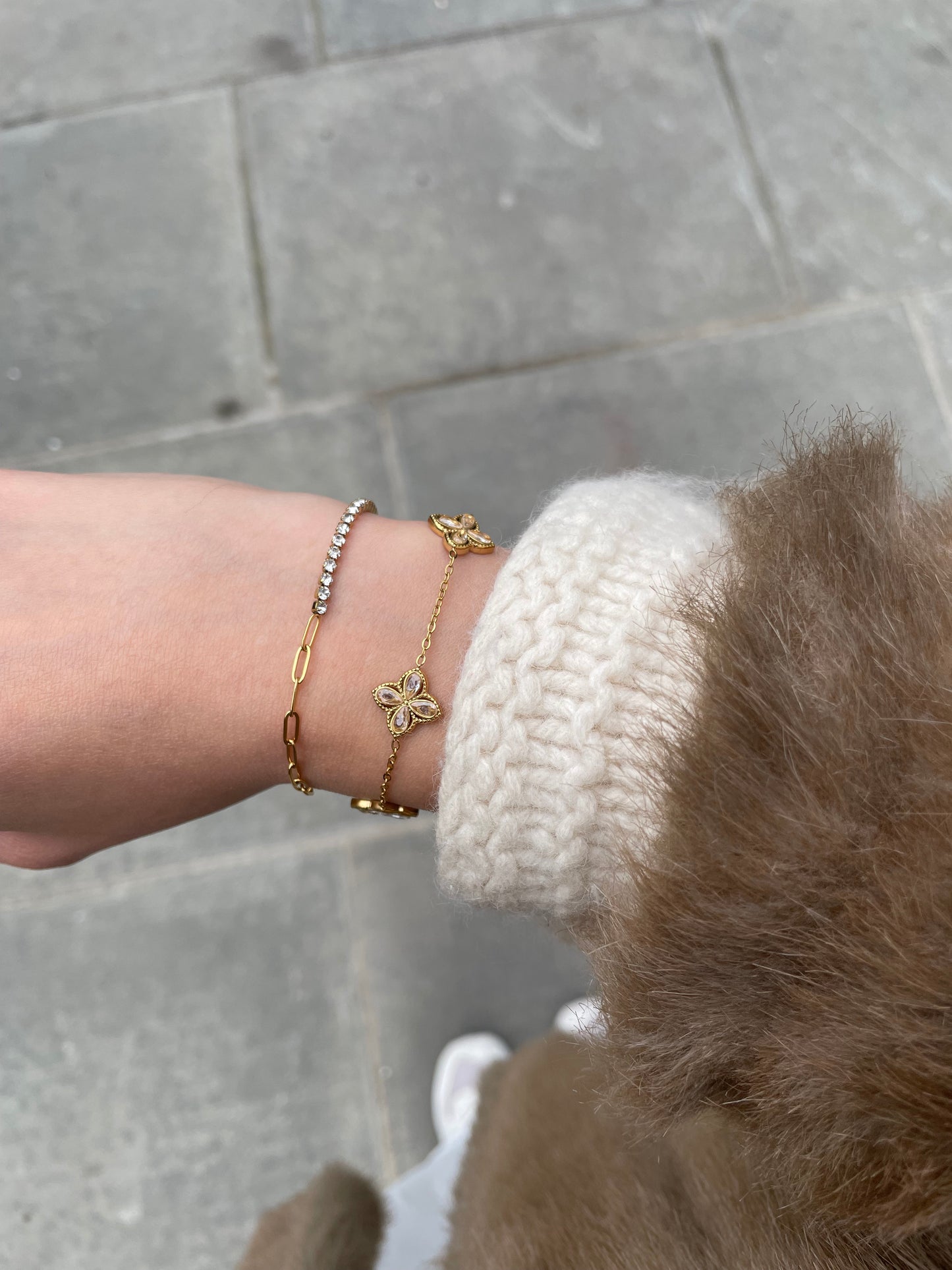 Clover bracelet